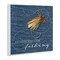 Stupell Industries Hooked On Fishing Hobby Wall Plaque By Holly Thomas Stein